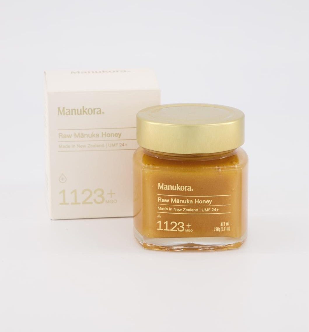 Manukora Raw Manuka Honey UMF24+ (MGO1123+) 230g