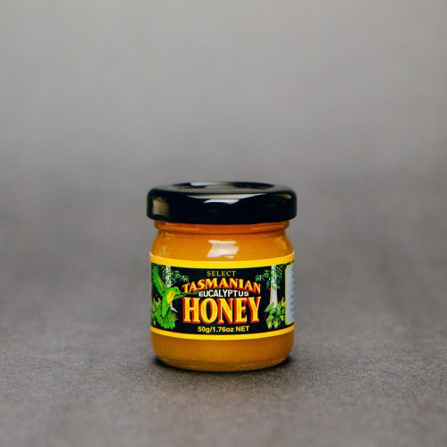Tasmanian Honey Company Gift Box of 3 x 50g Jars Eucalyptus, Leatherwood, Meadow