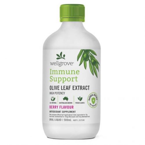 Wellgrove® Immune Support – OLIVE LEAF EXTRACT BERRY FLAVOUR